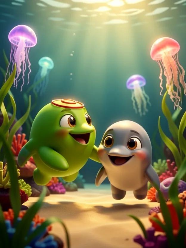 Green's Underwater Treasure Adventure — illustration 3