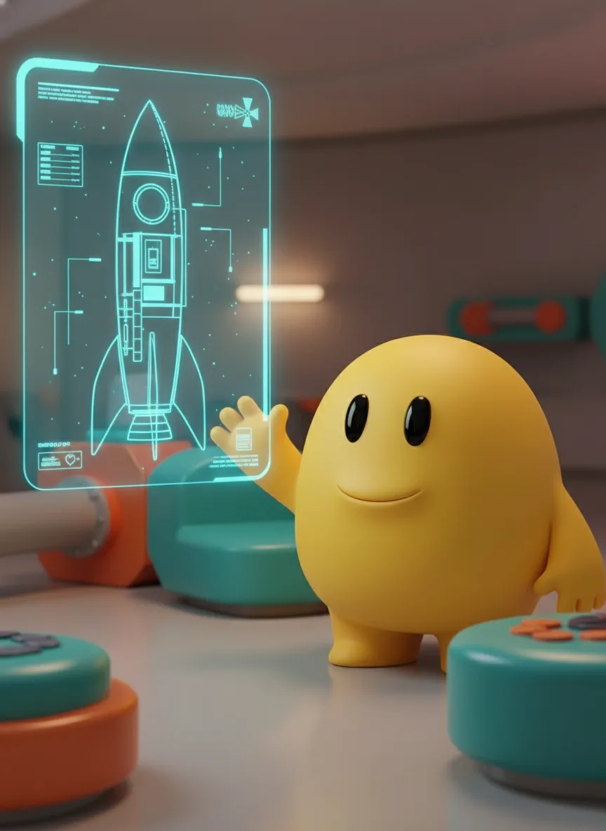 Max and the Rocket Game — illustration 3