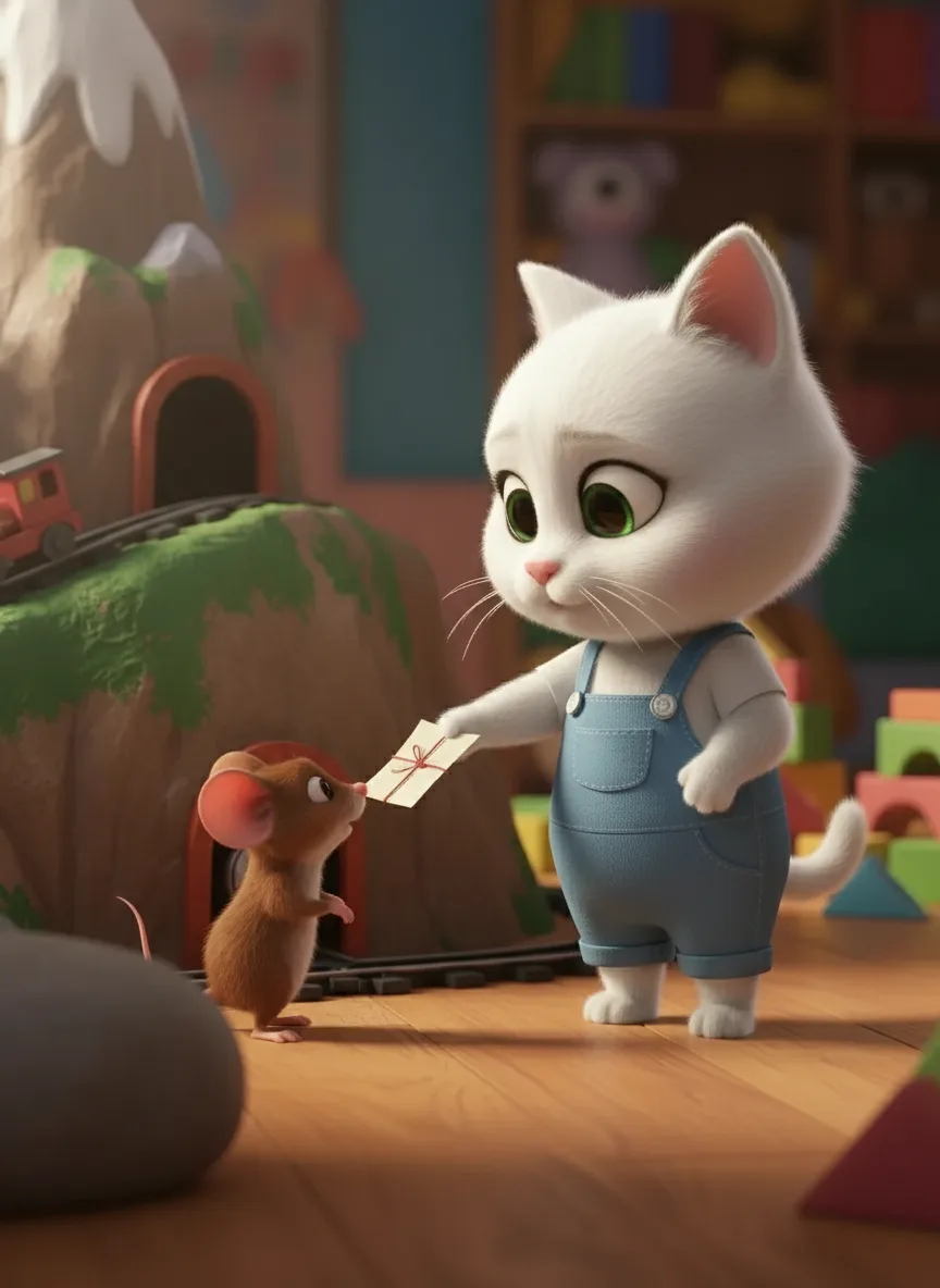 Lucy and the Key in the Playroom Mountain — illustration 2