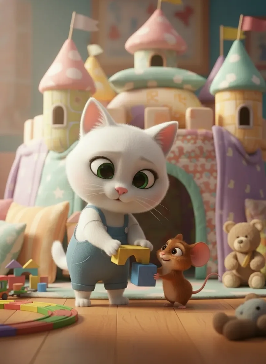 Lucy and the Key in the Playroom Mountain — illustration 4