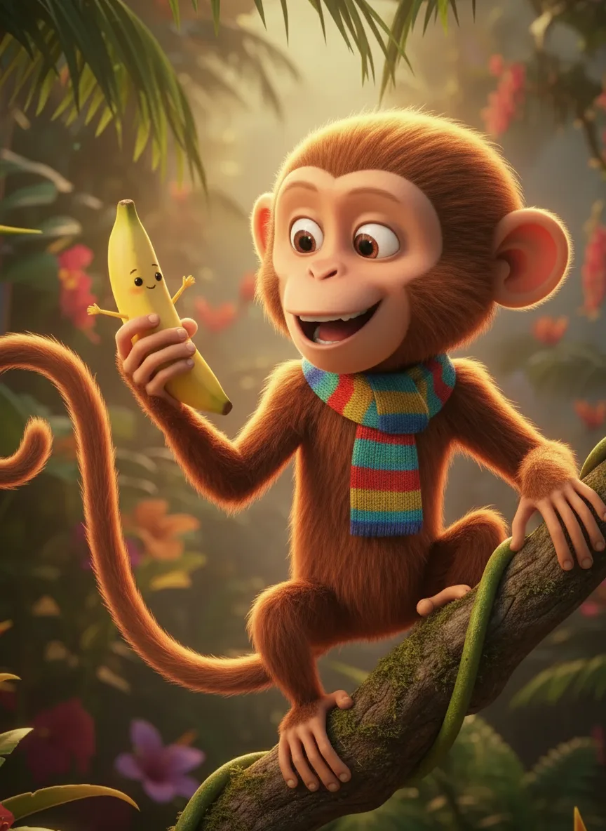 Max und die tanzende Banane — illustration 1